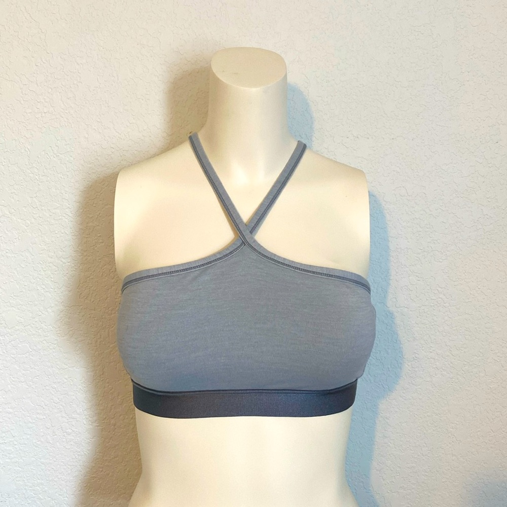 Gray Athleta Sports Bra - Size M